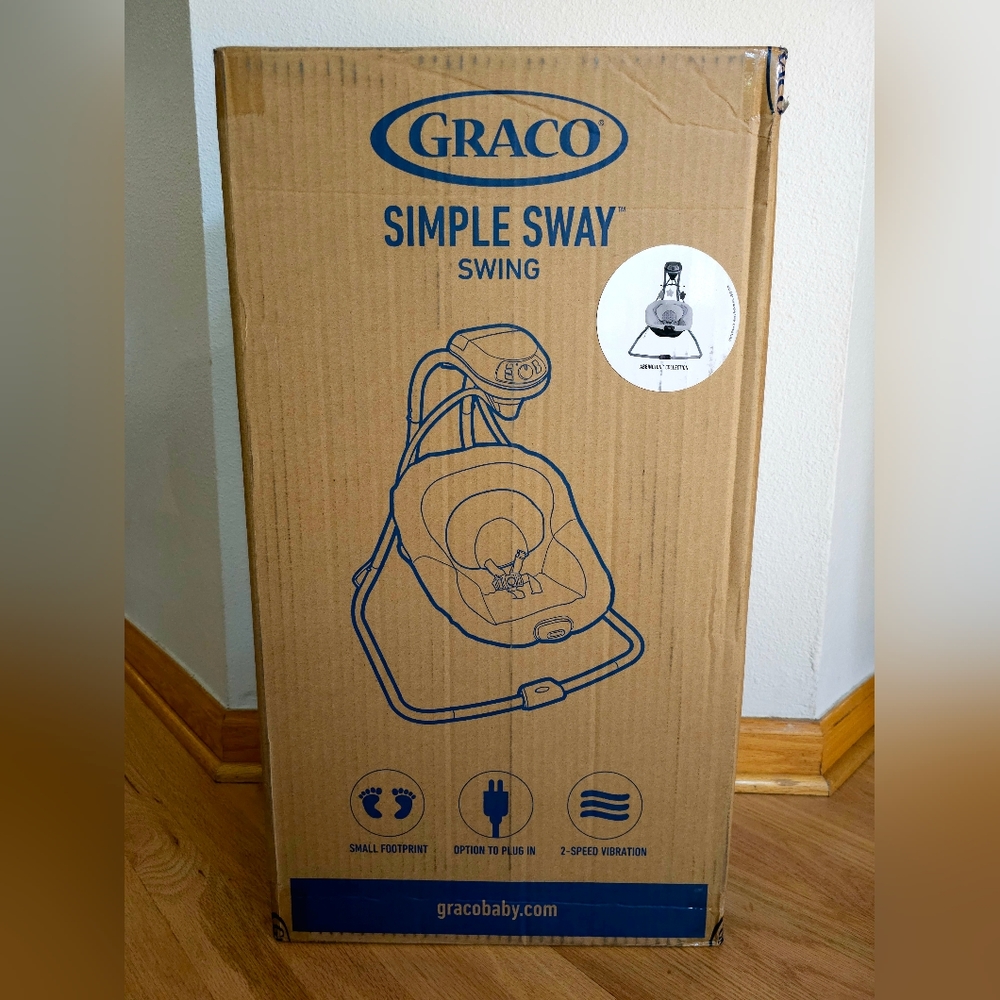 Graco Simple Sway SwingGraco Simple Sway Swing Abbington NEW